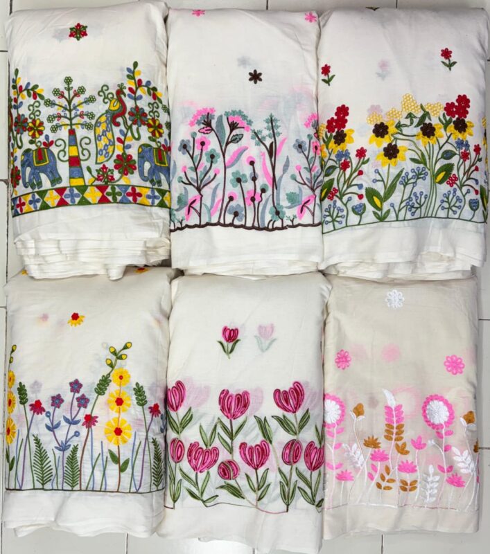 Cora Cotton Embroidery Work