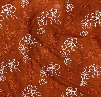 Mul Chanderi Embroidery Work