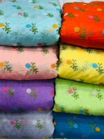 Mul Chanderi Embroidery Work